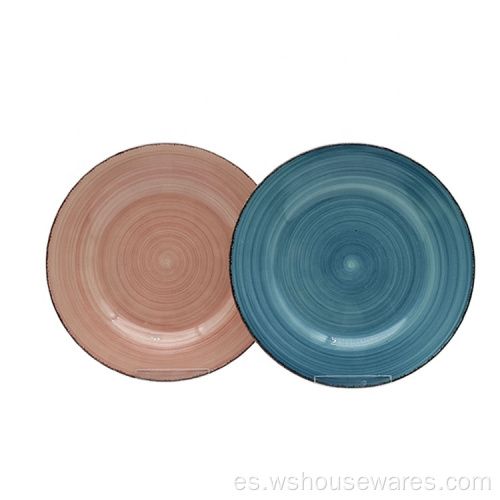 Hotel Blue Classic Hand Impring Ceramicware Ceramina